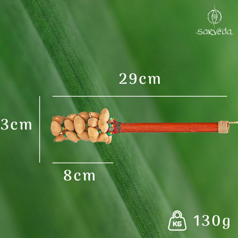 Kenari Seed Shell Shaker with Handle - Image 2