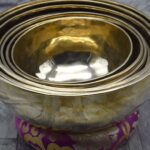 Professional 7-note tuned singing bowl set