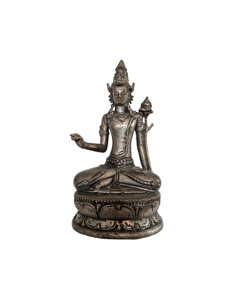 Fire-gilded antique-style Tara statue